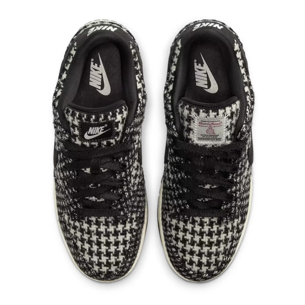 ♟️Nike x Harris Tweed Wmns 9 Men’s 7.5 White Black Multi - NWT Deadstock NO BOX